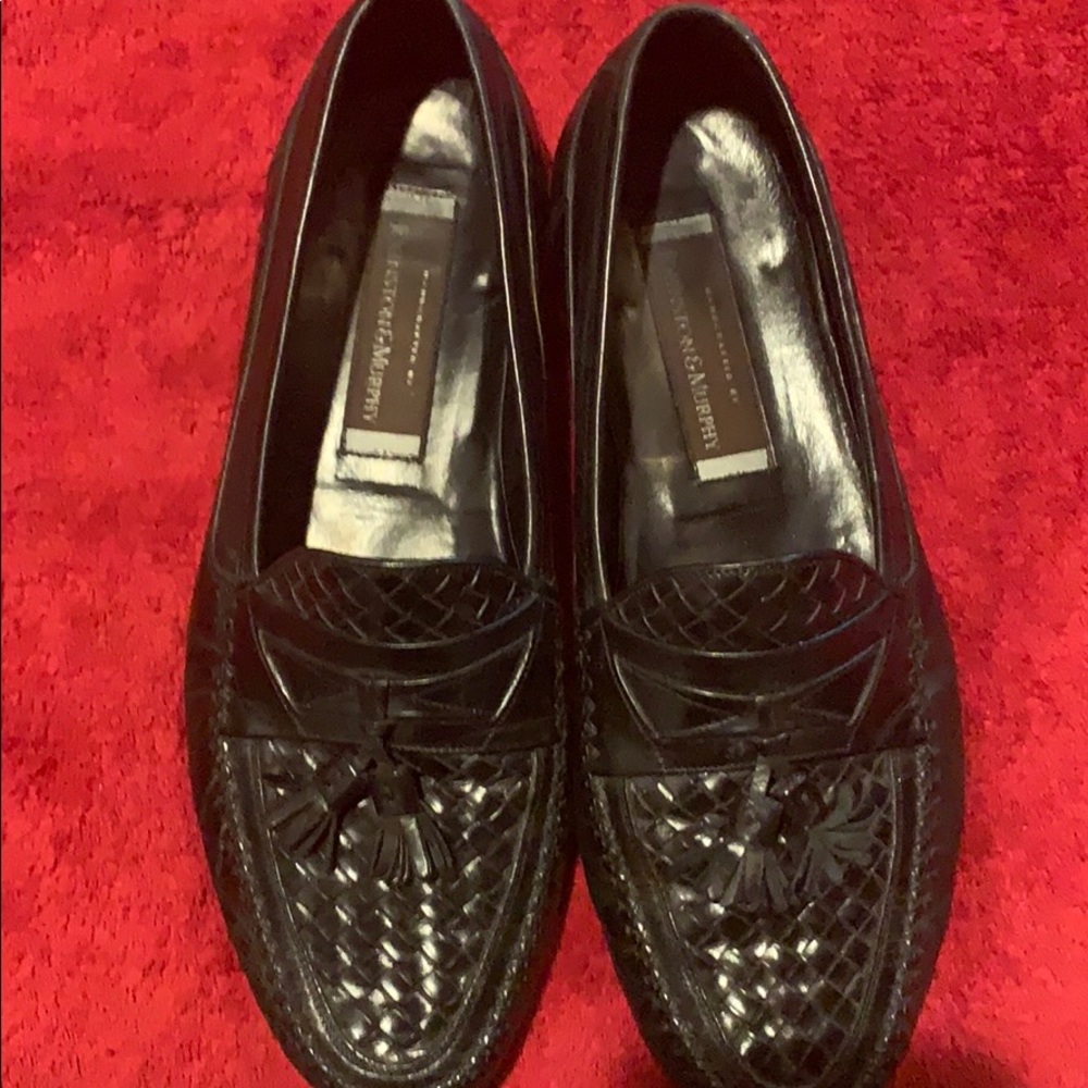 Johnston & Murphy Black Men’s Tassel Loafers
